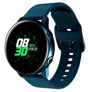 Samsung Galaxy Watch Active Genuine Style Replacement Band Silicone Soft Sports WristBand Samsung Galaxy Watch Active Genuine Style Replacement Band Silicone Soft Sports WristBand